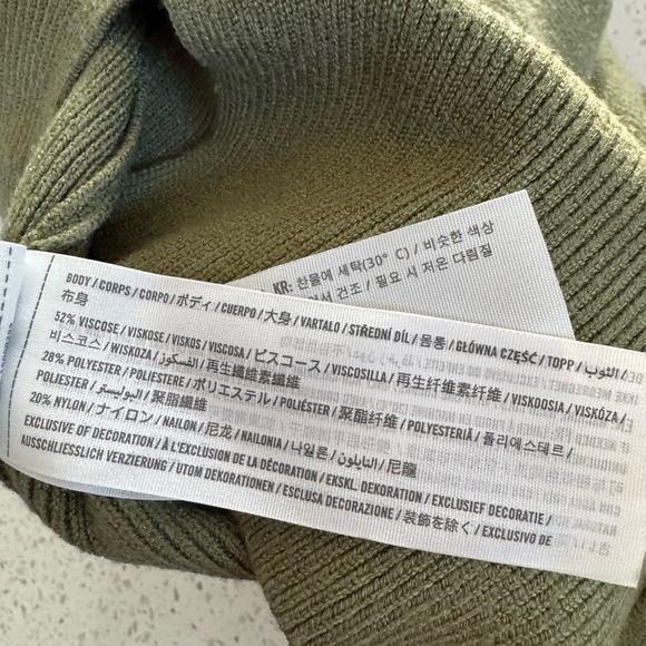 Abercrombie & Fitch Oversized Mock Neck Sweater - Picture 5 of 5